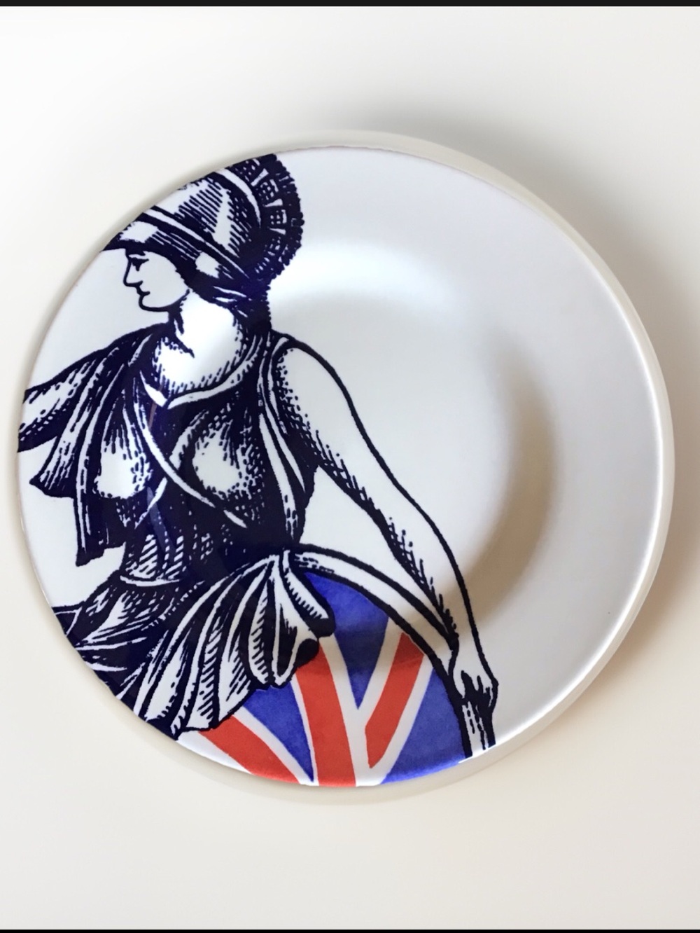 Britannia Royal Stafford Salad Plate Union Jack